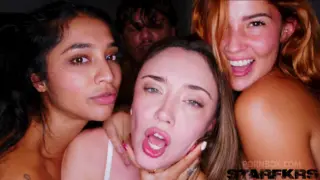 ANGELS AGATHA VEGA CATHERINE KNIGHT AND YASMINA KHAN CANT GET ENOUGH OF VICTOR RAY