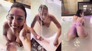 Vitoria Beatriz – Amateur sex goes extreme vol 1 with Vitoria Beatriz. Backstage goes nasty with manhandle, pk on a bowl, eating the pk and piss drinking